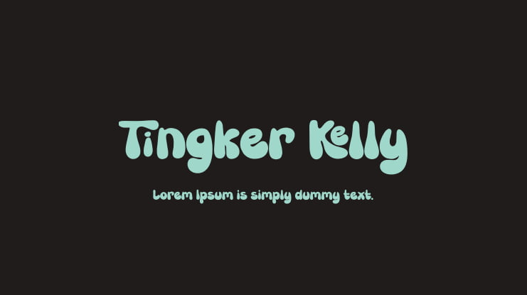 Tingker Kelly Font
