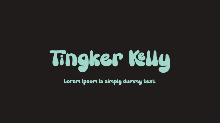 Tingker Kelly Font