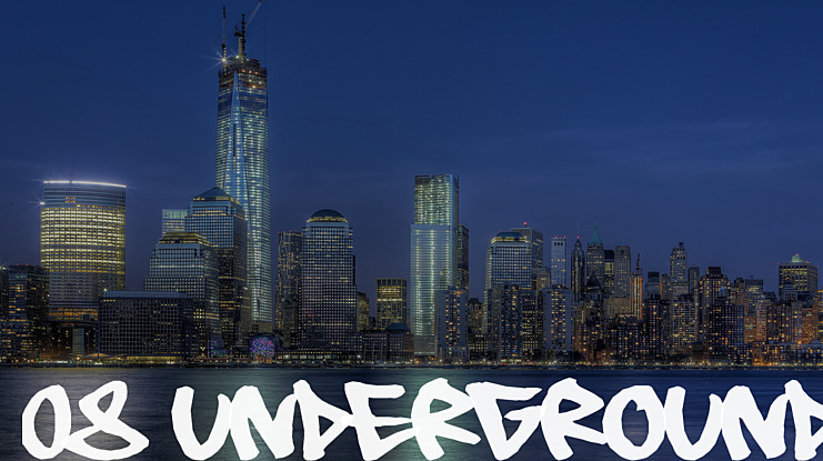 08 Underground Font