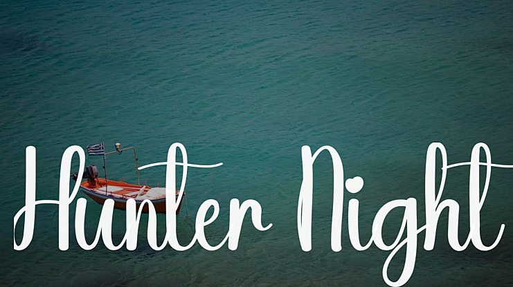 Hunter Night Font