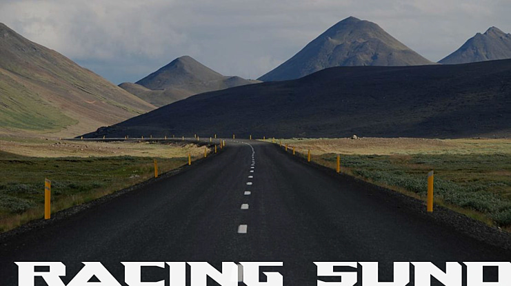 Racing Sunday Font