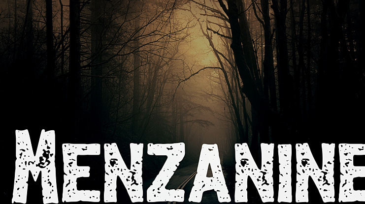 Menzanine Font