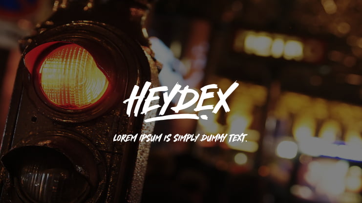 Heydex Font