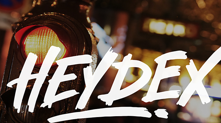 Heydex Font