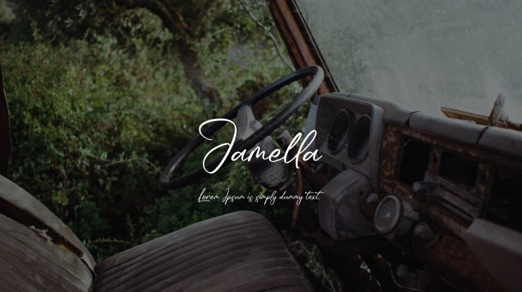 Jamella Font