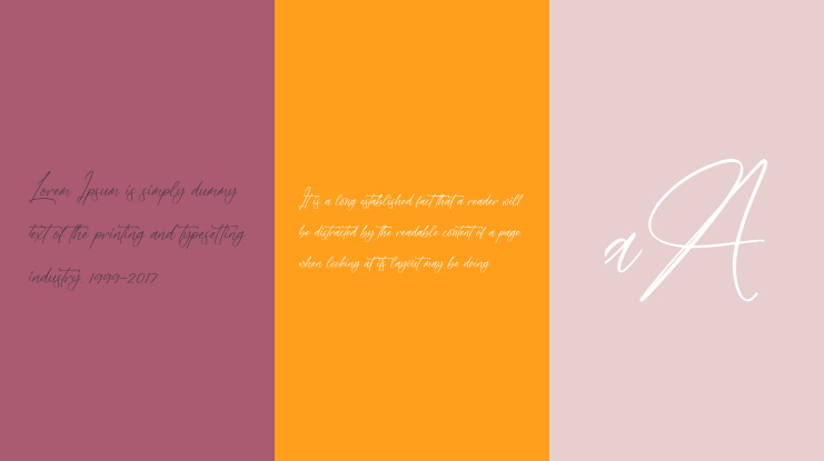 Himalaya Signature Font