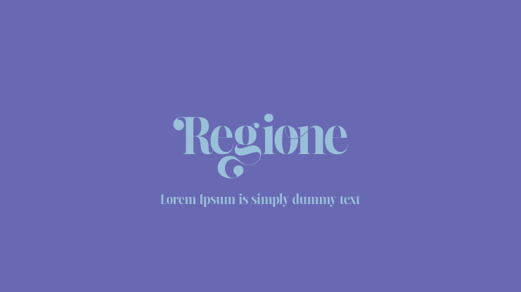 Regione Font