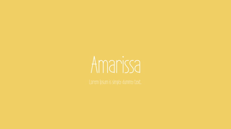 Amarissa Font