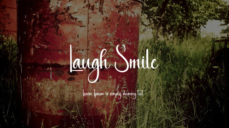 Laugh Smile Font