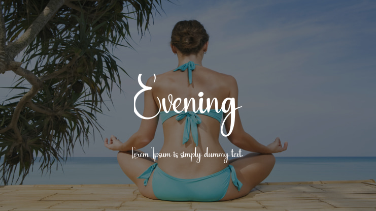 Evening Font