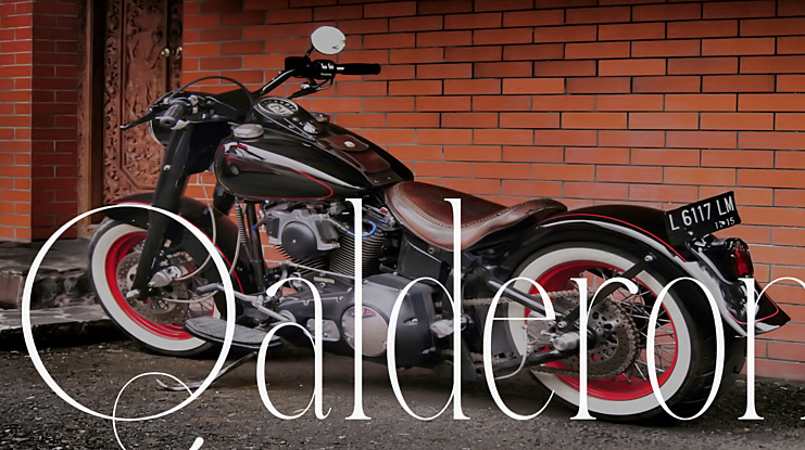Qalderon Font