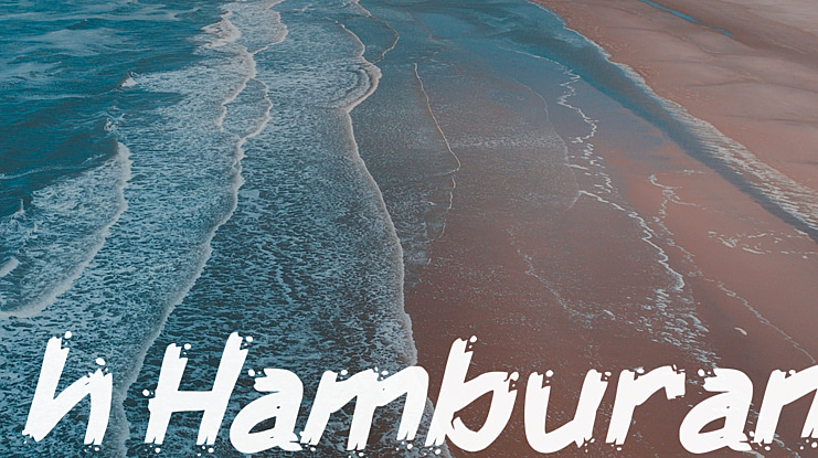 h Hamburan Font