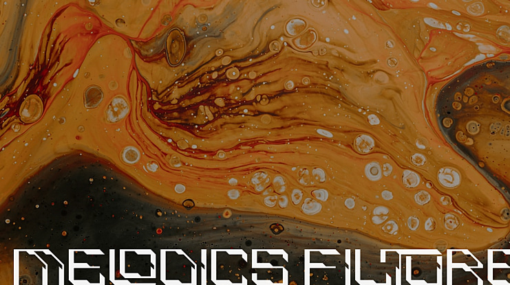 MELODICS FILTURE Font