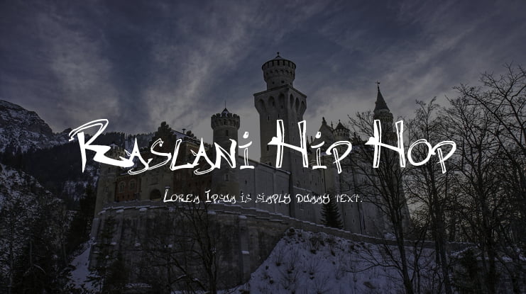 Raslani Hip Hop Font