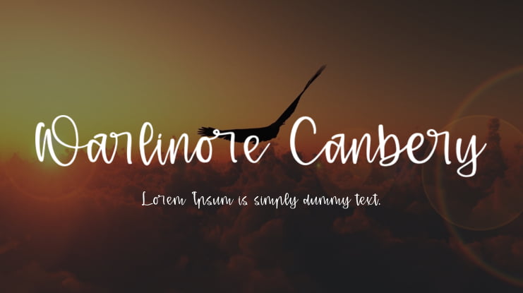 Warlinore Canbery Font Family