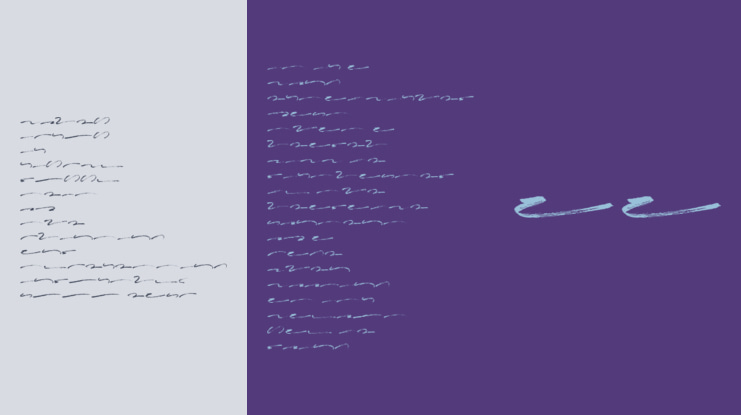 Instory Underlines Font Family