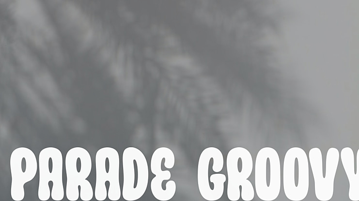Parade Groovy Font