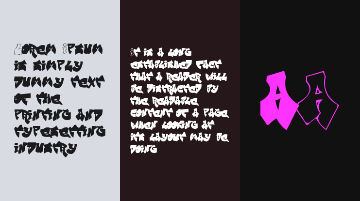 Zit Graffiti Font
