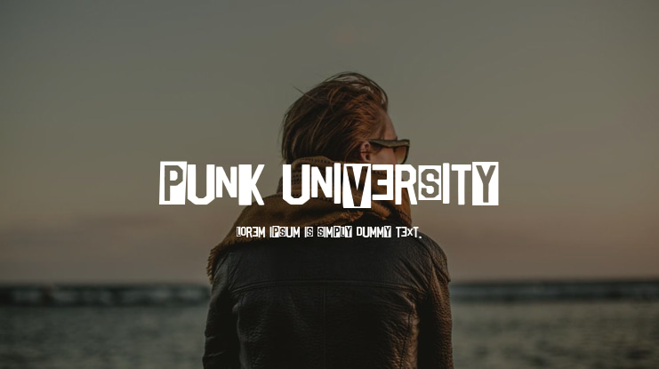 Punk University Font