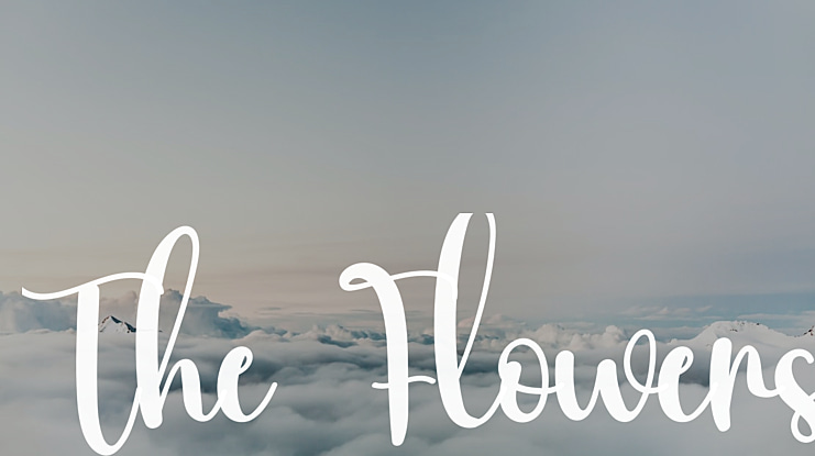 The Flowers Font
