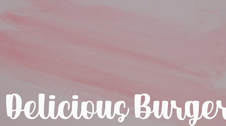 Delicious Burger Font