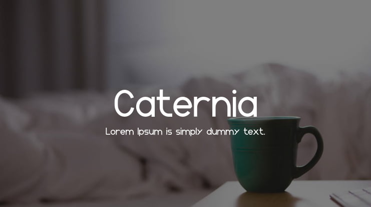 Caternia Font