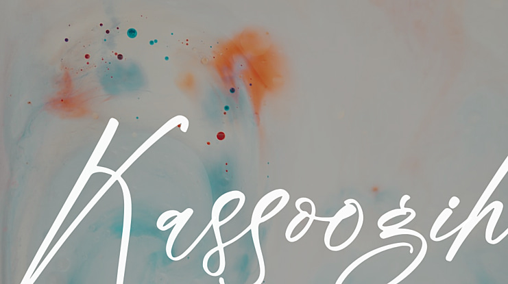 Kassoogih Font