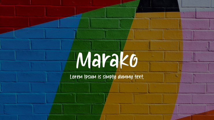 Marako Font