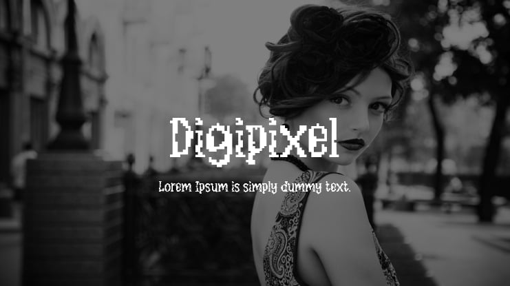 Digipixel Font