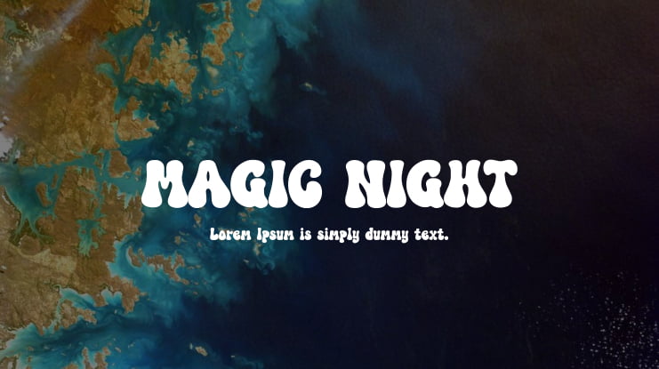 MAGIC NIGHT Font