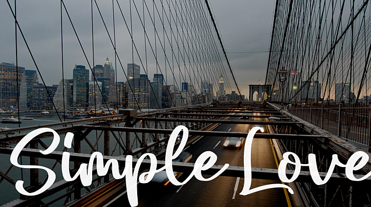 Simple Love Font