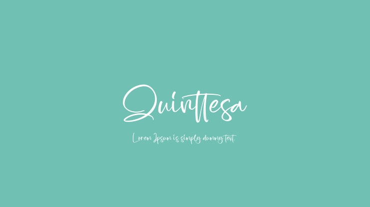 Quinttesa Font