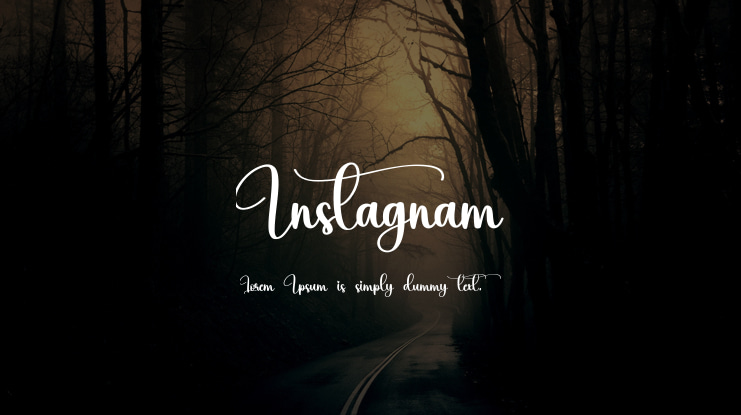 Instagnam Font