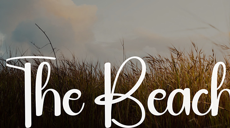 The Beach Font