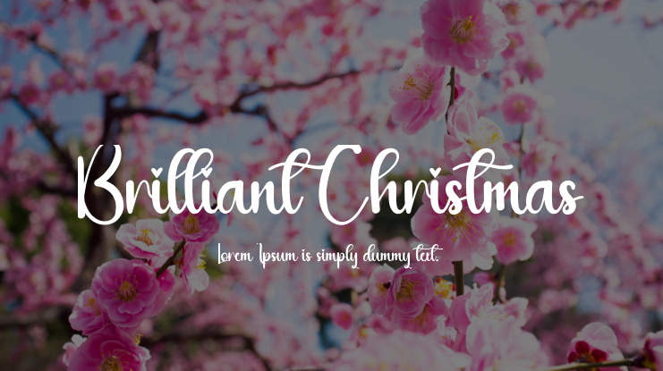 Brilliant Christmas Font