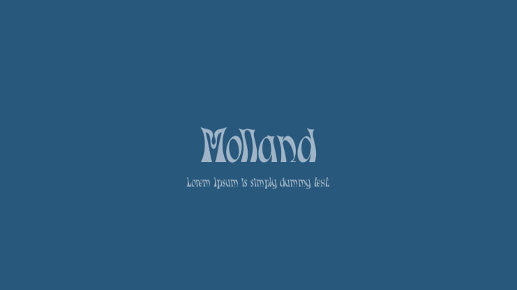 Molland Font