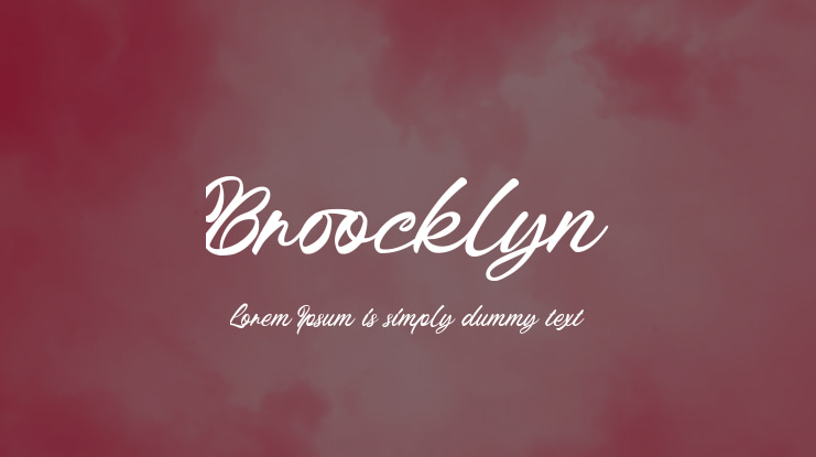 Broocklyn Font
