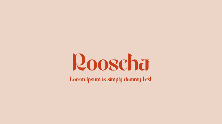Rooscha Font