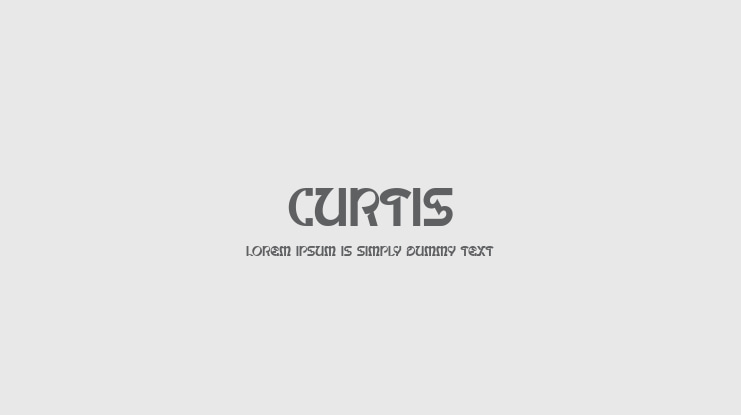 Curtis Font