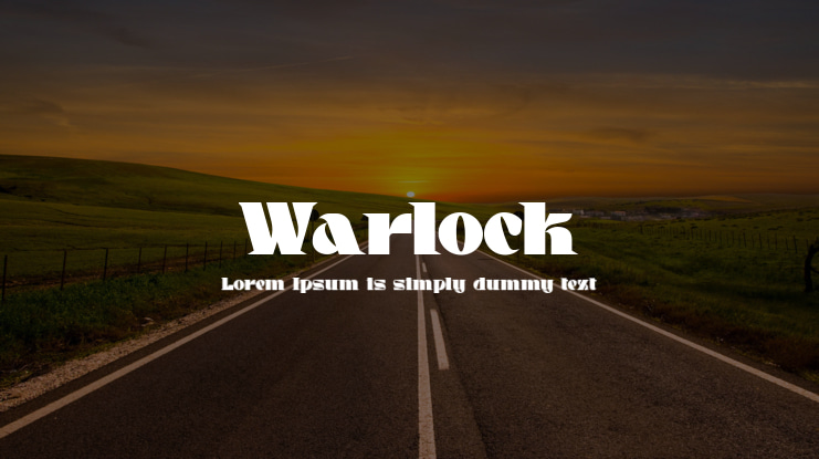 Warlock Font