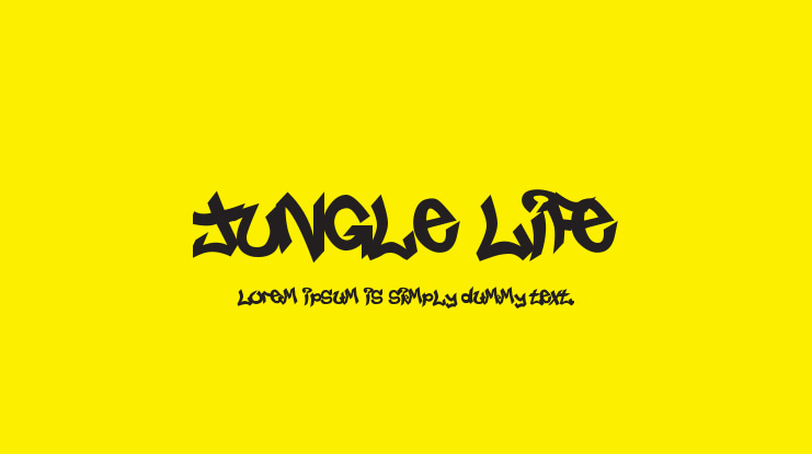 Jungle Life Font