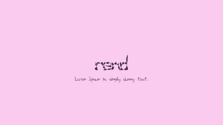 rend Font