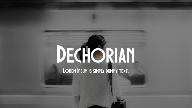 Dechorian Font