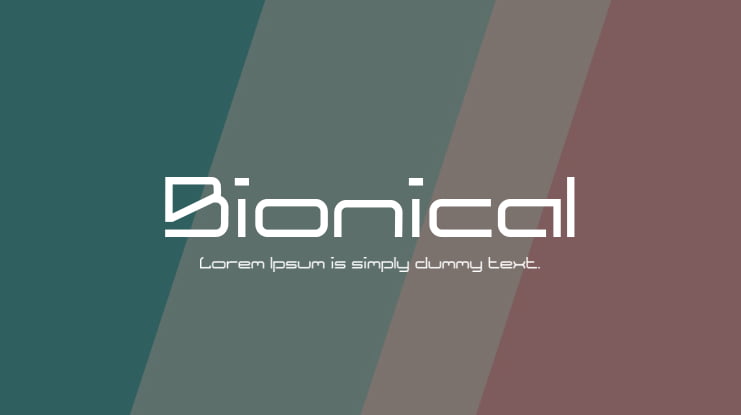 Bionical Font