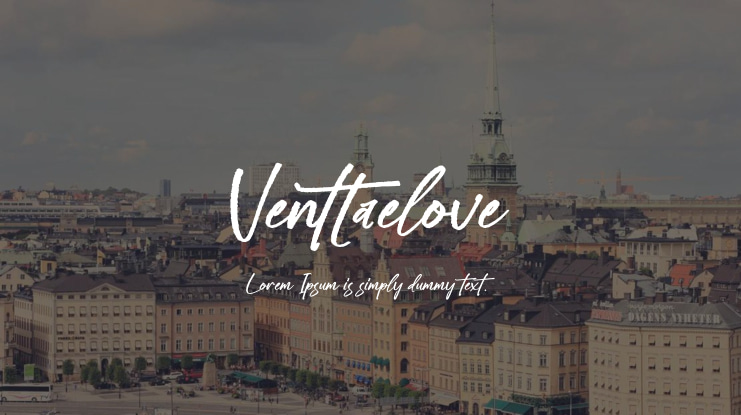 Venttaelove Font