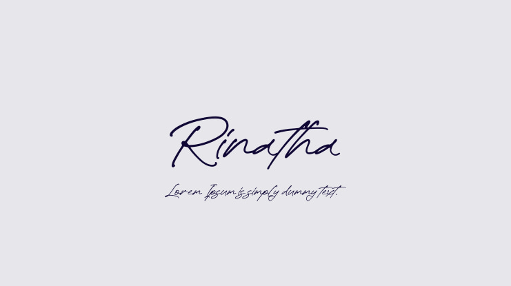 Rinatha Font
