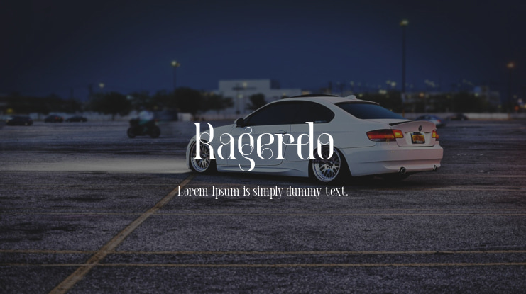 Ragerdo Font