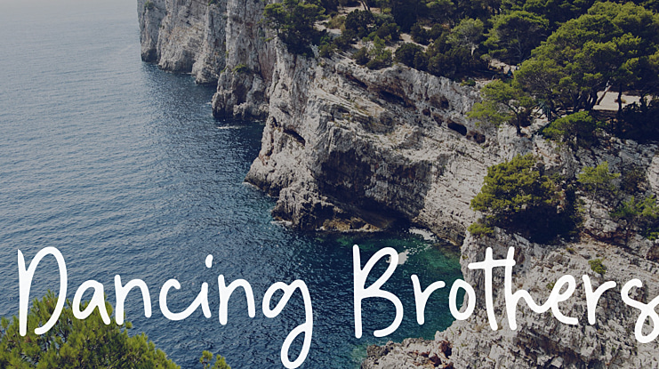 Dancing Brothers Font