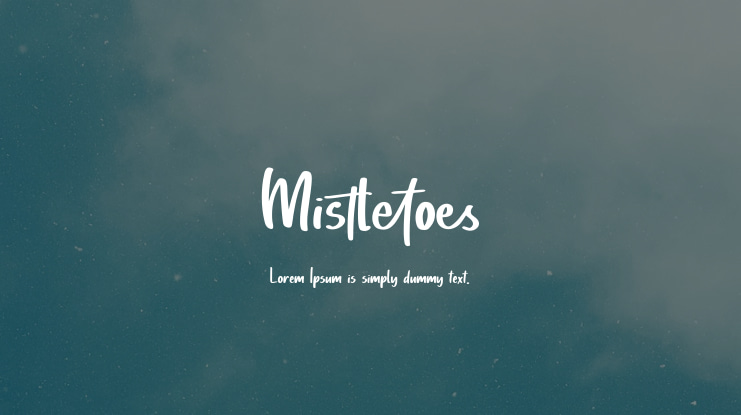 Mistletoes Font