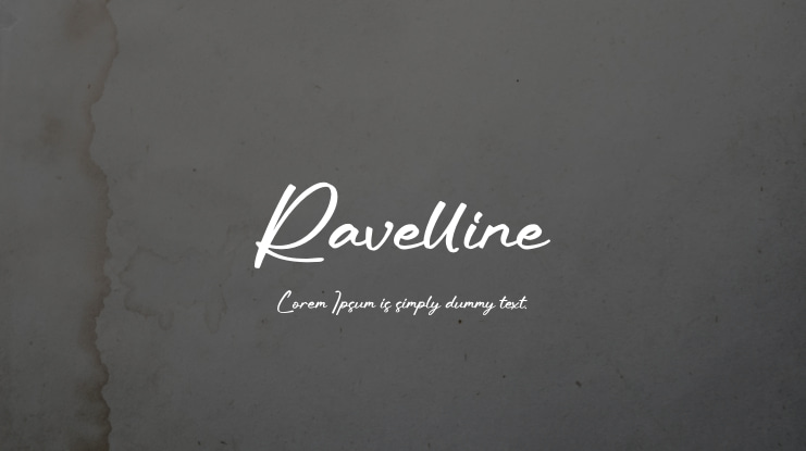 Ravelline Font